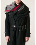 Faliero Sarti Stripe Pattern Scarf - Lyst
