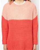 Pepe Jeans Chunky Cable Knit Jumper - Lyst