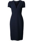 Alexander McQueen Seam Detail Dress - Lyst