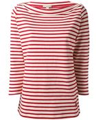 Burberry Top - Lyst
