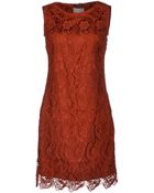 Roberta Scarpa Short Dress - Lyst