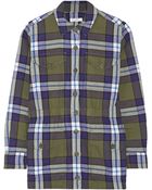 Equipment Monroe Plaid Cotton Jacket - Lyst