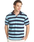 Izod Rugby Striped Pique Polo - Lyst