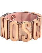 Moschino Lettering Bracelet - Lyst