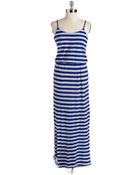 French Connection Cotton Striped Maxi Dress - Lyst
