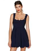 Nasty Gal I'M Yours Dress - Navy - Lyst