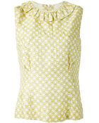 Marni Harlequin Collar Top - Lyst