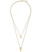 Jules Smith Shark Tooth Layered Necklace - Lyst