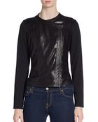 Ella Moss Nika Sequin Zip Jacket - Lyst