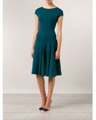 Lanvin Flare Bottom Dress - Lyst