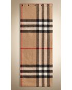 Burberry Exploded Check Cashmere Snood - Lyst