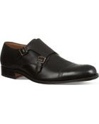 Grenson Ellery Double Monk Shoes - Lyst