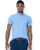 Polo Ralph Lauren Polo Customfit Mesh Polo Shirt - Lyst