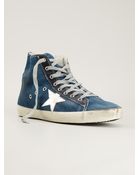 Golden Goose Deluxe Brand Star Hi-Top Sneakers - Lyst