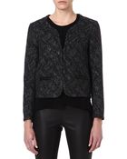 Maje Facing Lurex Jacket - Lyst