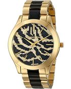 Michael Kors Mk3315 - Slim Runway Midnight Safari - Lyst