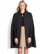 Paule Ka Bow-Detail Cape - Lyst