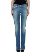 Versace Jeans Couture Denim Pants - Lyst