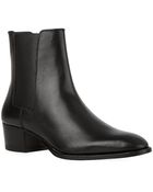 Saint Laurent Leather Wyatt Chelsea Boot - Lyst