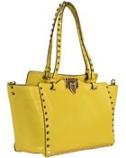 Valentino Borsa Giallo - Lyst