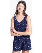 Mango Crisscross Strap Jumpsuit - Lyst