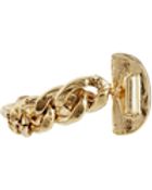 Asos Semi Precious Chain Ring - Lyst