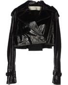 Lanvin Leather Outerwear - Lyst