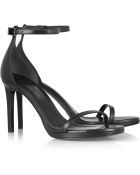 Saint Laurent Leather Sandals - Lyst