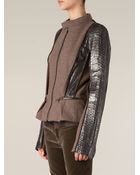 Haider Ackermann Python Sleeve Jacket - Lyst