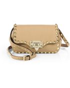 Valentino Rockstud Mini Flap Crossbody Bag - Lyst