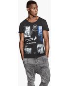 H&M T-Shirt With A Print - Lyst