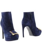 Alexander McQueen Ankle Boots - Lyst