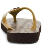 Michael Kors Logo Charm Flip-Flop - Lyst