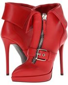 Giuseppe Zanotti boots heel boots ankle boots - Lyst