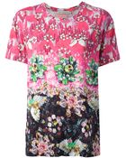 Mary Katrantzou Jewel Floral Print T-Shirt - Lyst