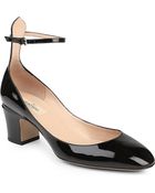 Valentino Patent Leather Pumps - Lyst
