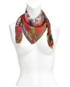 Christian Lacroix Calypso 70X70 Scarf - Lyst