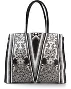 Roberto Cavalli Patterned Tote Bag - Lyst