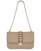 Valentino Rockstud Medium Lock Bag - Lyst