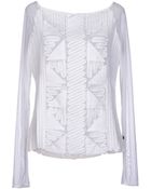 Ferre' Jeans Blouse - Lyst