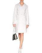 Jil Sander Cotton Trench Coat - Lyst