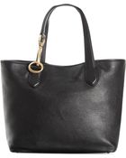 DKNY Leather Shopper - Lyst