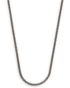 John Hardy Blackened Sterling Silver Chain - Lyst
