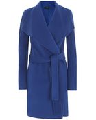 Joseph Lisa Long Cashmere Wrap Coat - Lyst