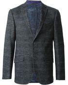 Etro Patterned Blazer - Lyst