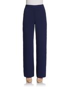 St. John Santana Knit Stove Pants - Lyst