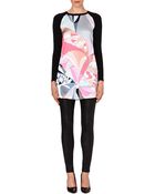 Emilio Pucci Silk-panel Knitted Dress - Lyst