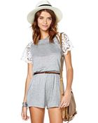 Nasty Gal Get Busy Romper - Lyst