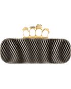 Alexander McQueen Knucklebox Studded Clutch Bag - Lyst