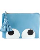 Anya Hindmarch Georgiana Clutch Bag - Lyst